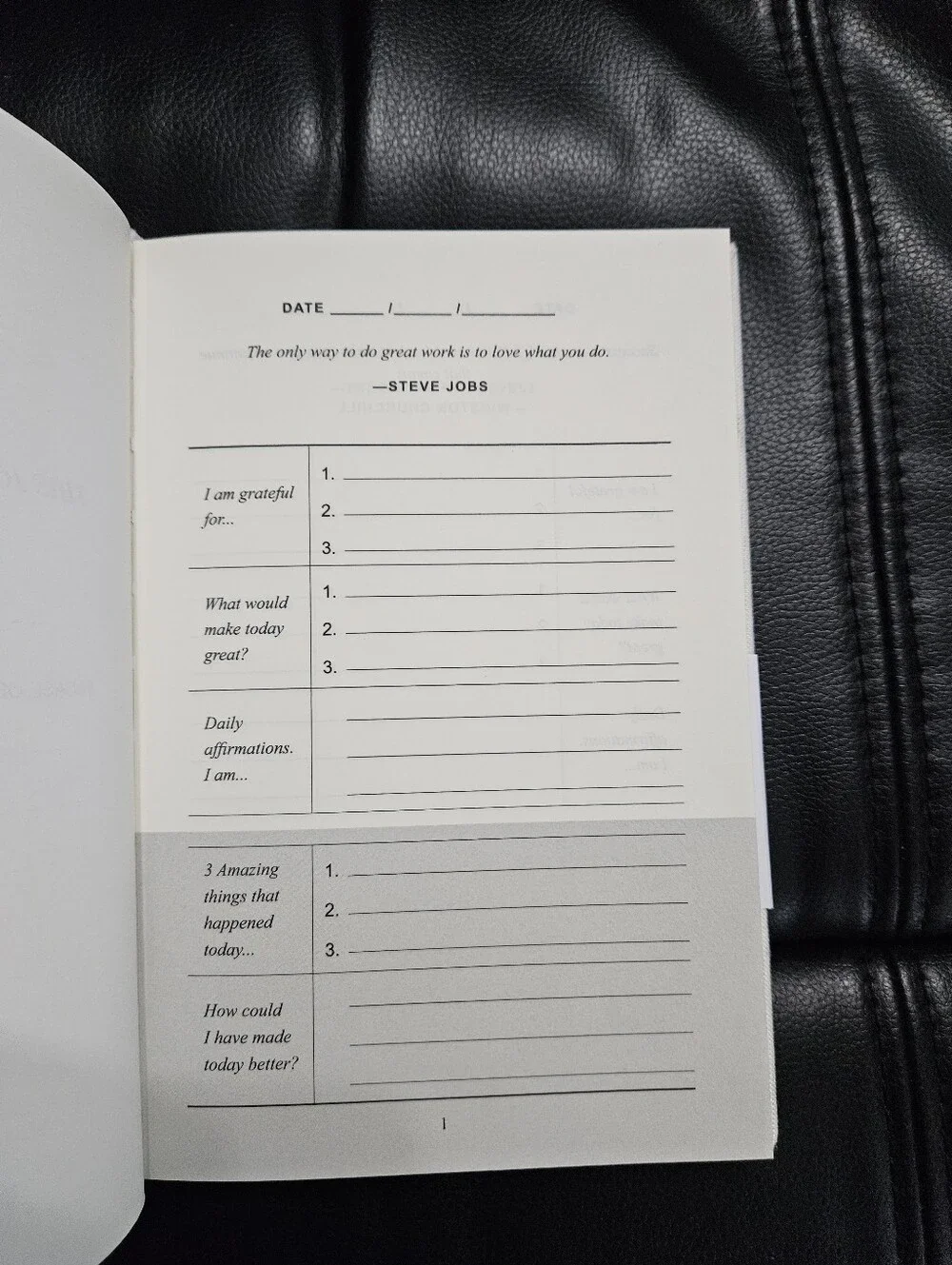 The Gratitude Journal Hardcover Notebook